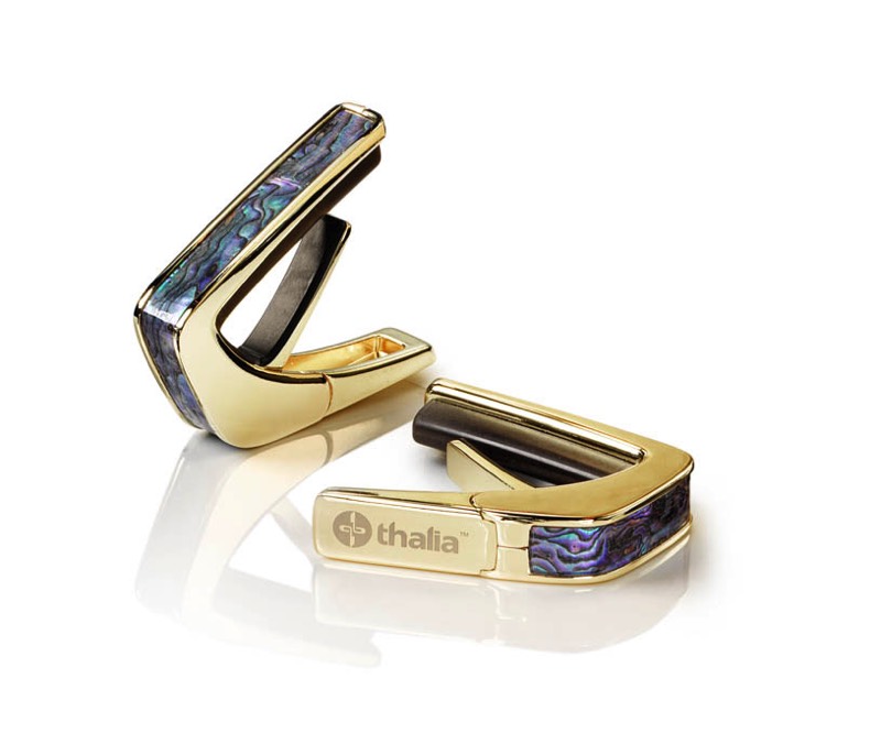 Thalia Capo Gold With Blue Abalone